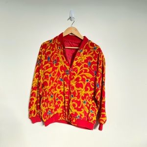 Baroque Bomber Jacket